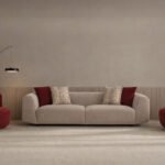 Delina Two-Seater / Three-Seater Sofa Set
